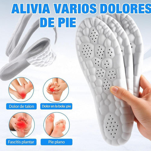 Plantillas Ortopédicas de Alta Comodidad | Alivio para el Dolor de Pies PIDE 1 RECIBES 2