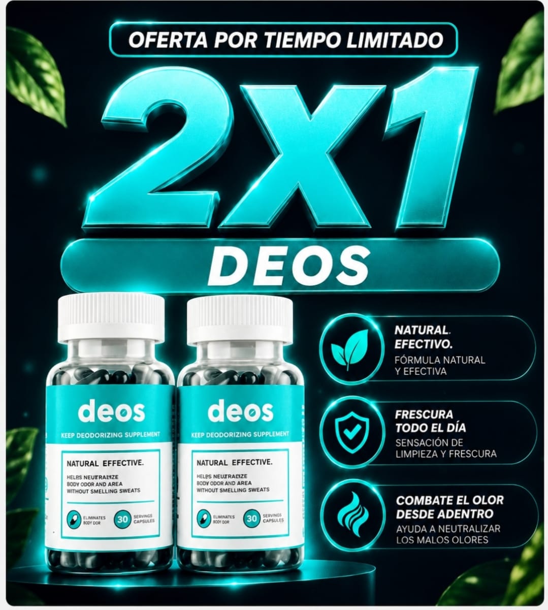 Deos Desodorante interno 2 POR 1