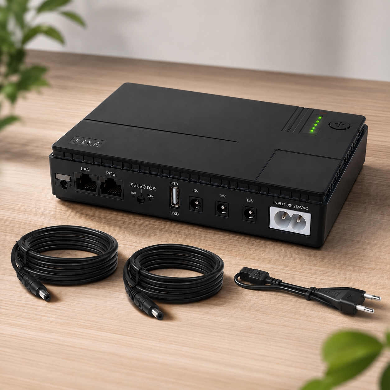 Mini UPS Inteligente – ¡Mantente Conectado Aun Cuando Se Va La Luz