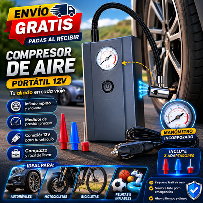 BOMBA DE AIRE ANALOGA 12V ST-9622