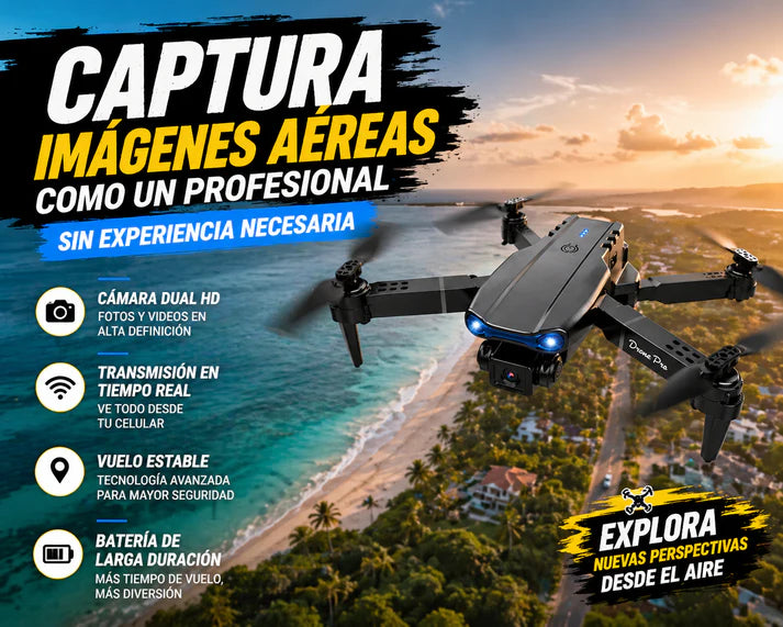 DRONE E99 PRO DUAL CAMERA 1080P/4K