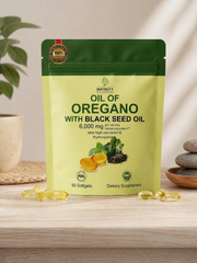 Aceite de Orégano con Aceite de Semilla Negra Infinity