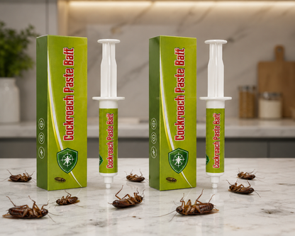 GEL ELIMINADOR DE CUCARACHAS 2 por 1