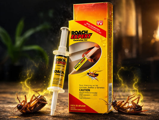 ROACH EXPERT GEL ELIMINADOR DE CUCARACHAS 5 GRAMOS