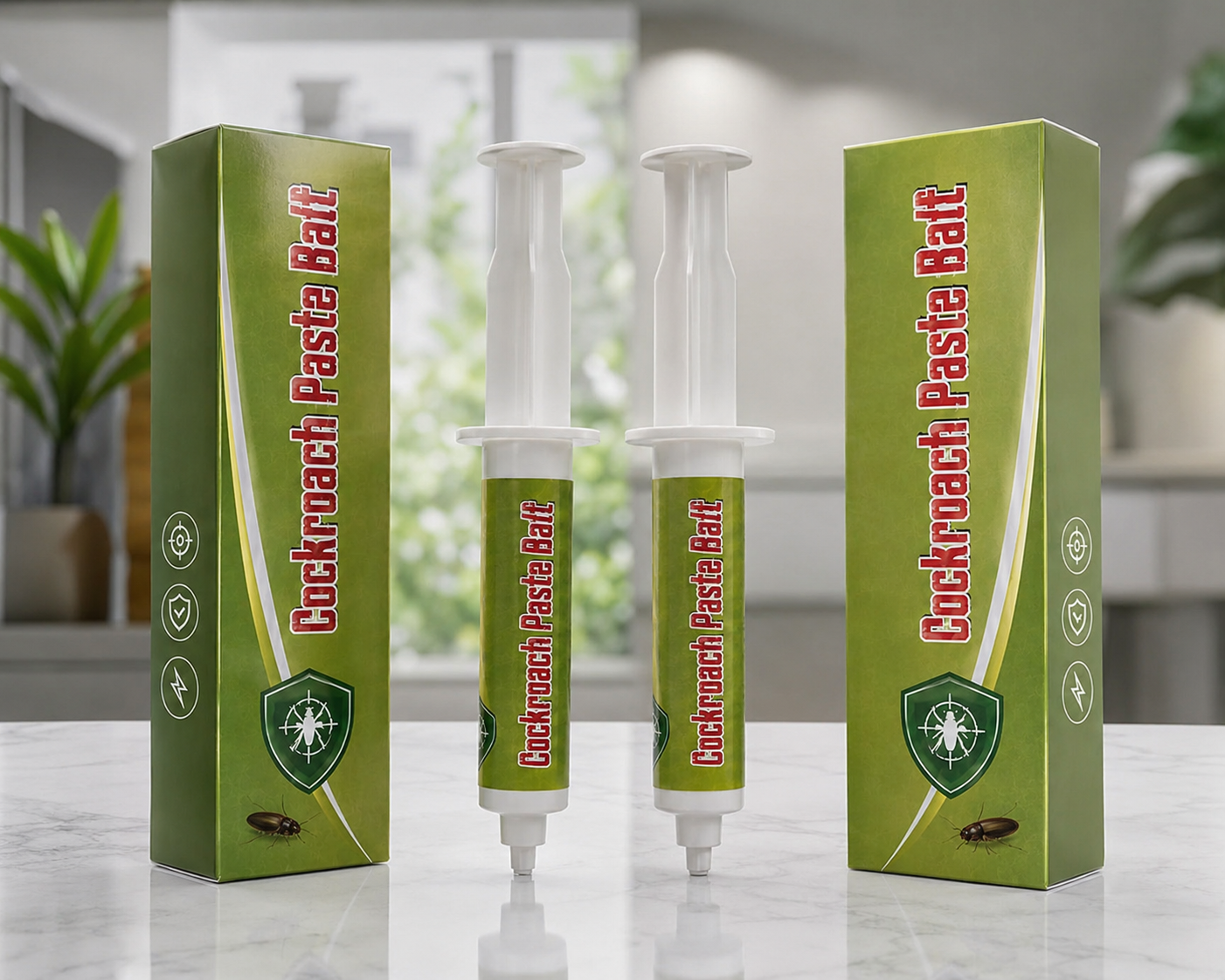 GEL ELIMINADOR DE CUCARACHAS 2 por 1